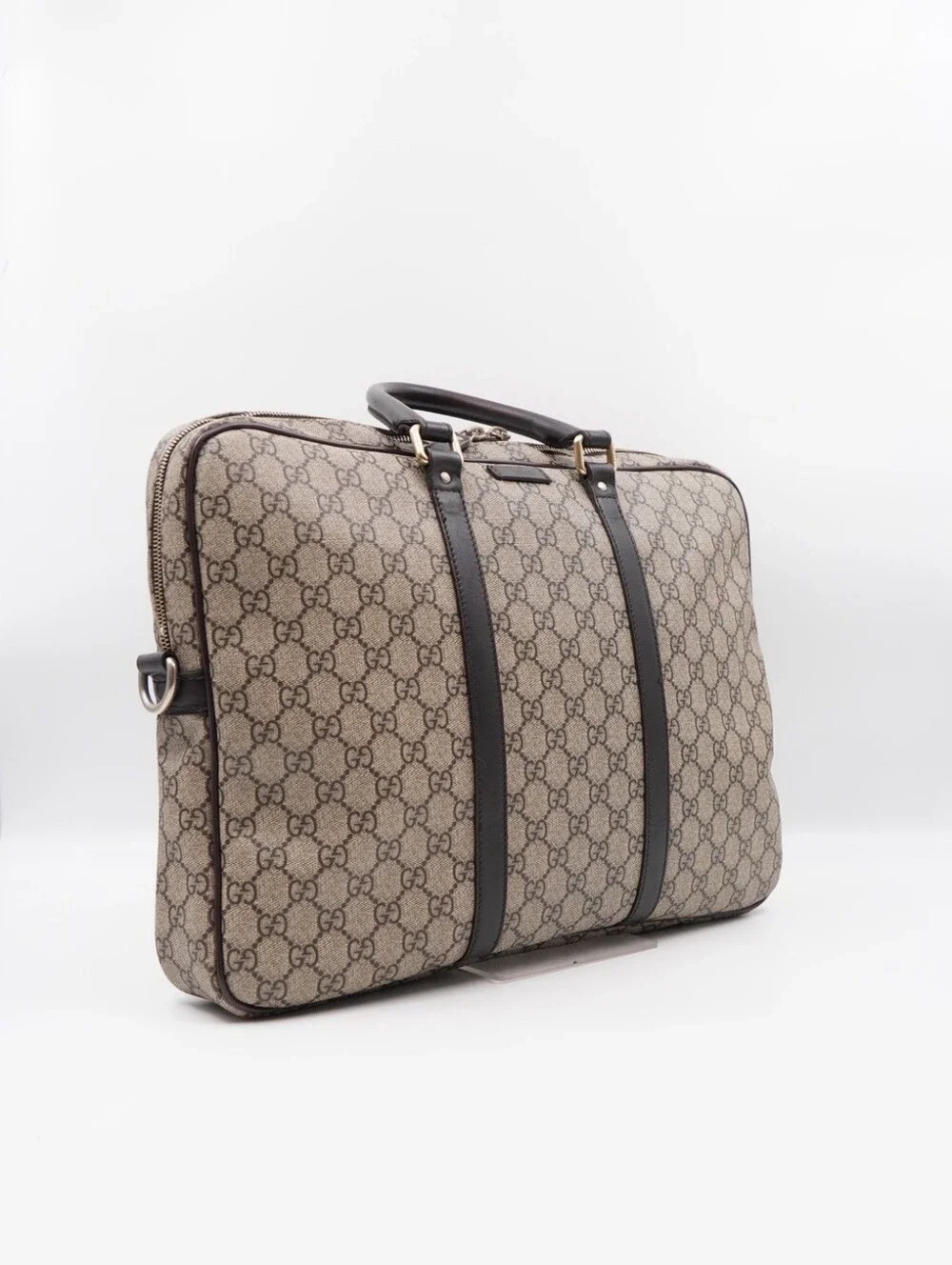 CK25 💕 GUCCI GG Plus Monogram Briefcase